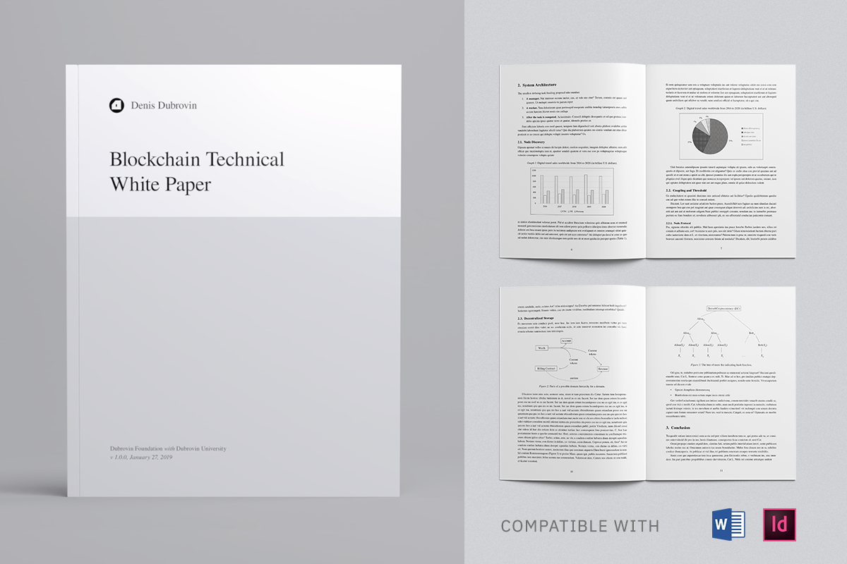 Technical White Paper Template, Whitepaper Template