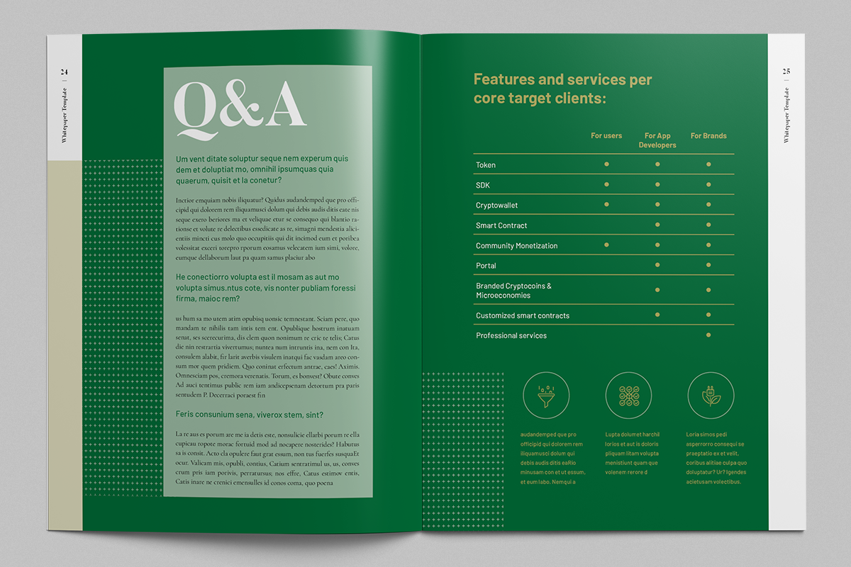 White Paper Illustrated Template, Whitepaper Template