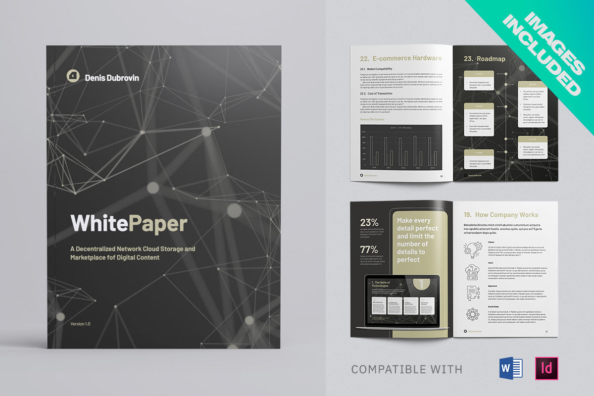 Plexus White Paper Template, Whitepaper Template
